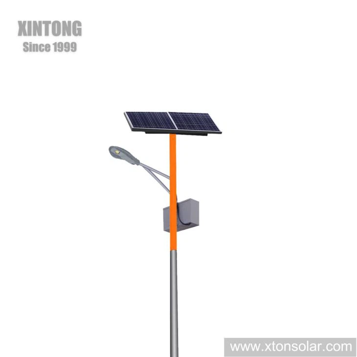 2000lumen/W Outdoor LED Solar Street Lamp With Battery