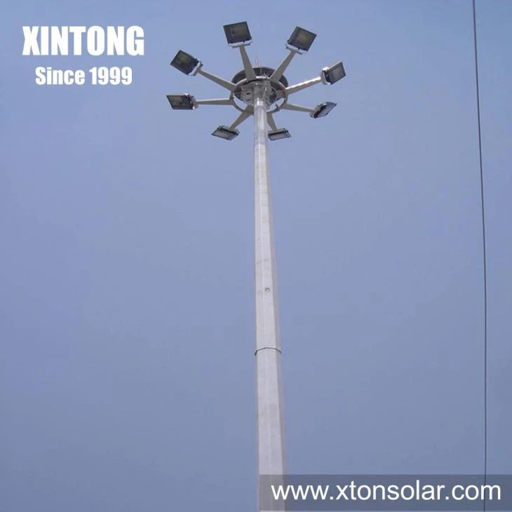 30 Meter Height High Mast Light Pole For Flood Light