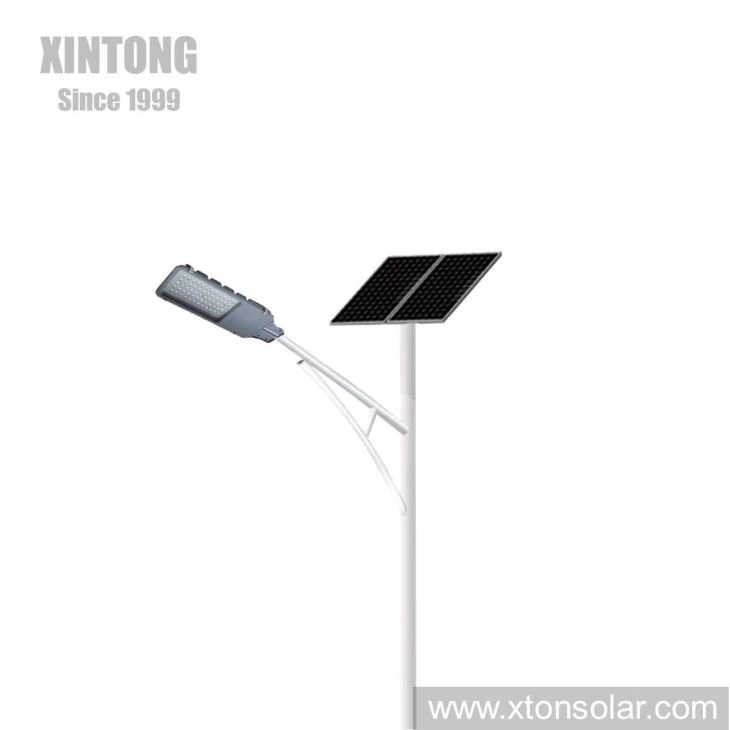 IP65 Bridgelux COB 60W Outdoor LED Solar Street Light