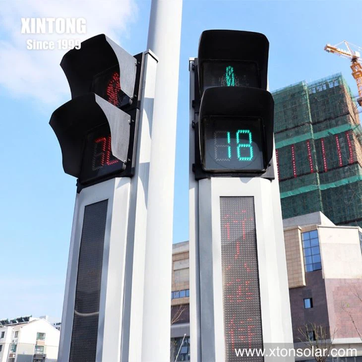 3m Integrated LED Traffic Light For Crossing Road 3m Integrated LED Traffic Light For Crossing Road